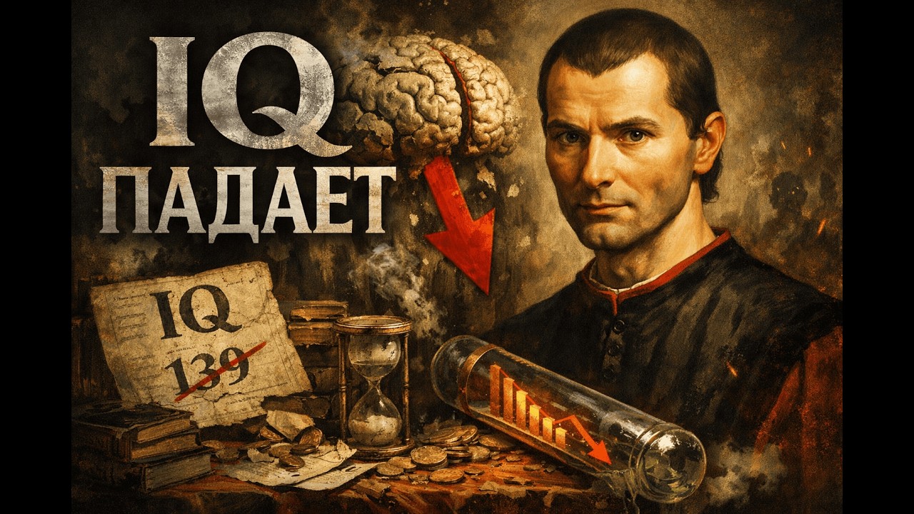 ТВОЙ IQ ПАДАЕТ? Это не случайность — тебя дрессируют быть ДУРАКОМ