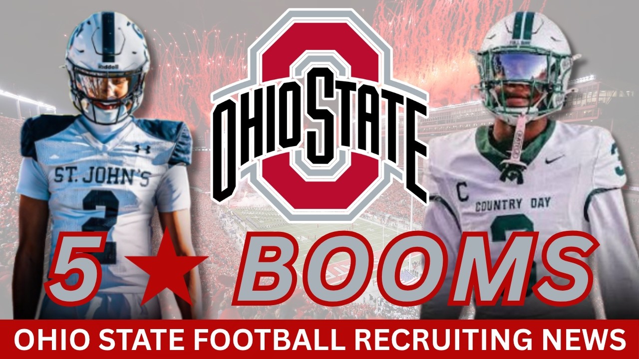 5 ⭐ BOOMS Are Coming!!! | Ohio State 🏈 Recruiting News