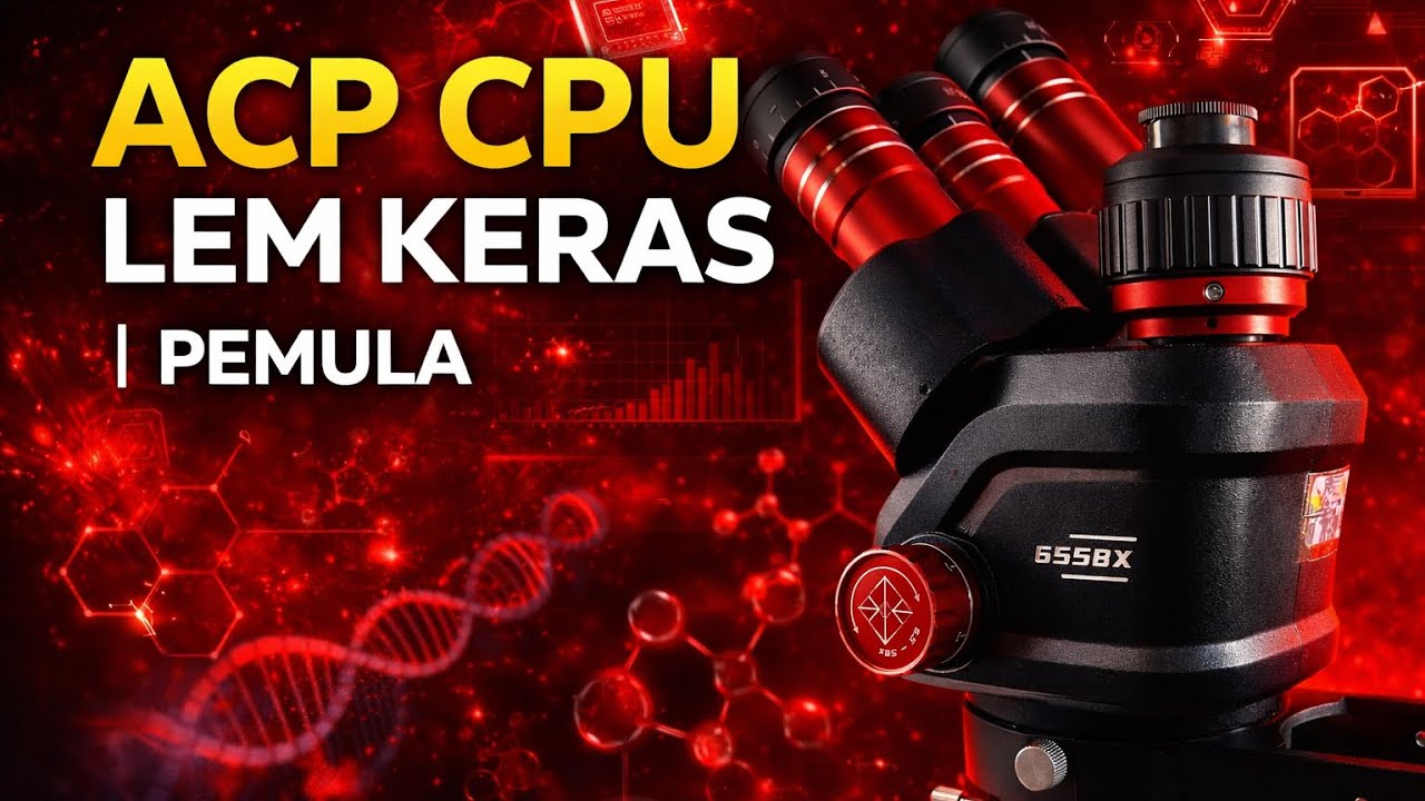 Cara Menangani ACP & CPU Lem Keras | Khusus Pemula
