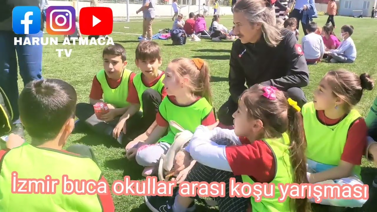 Harun Atmaca okullar arası koşu yarışmasında