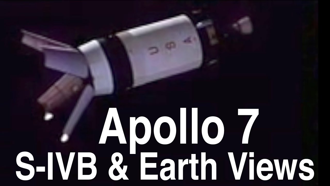 Apollo 7 - 16mm Onboard Film: Earth Looking Views of S-IVB