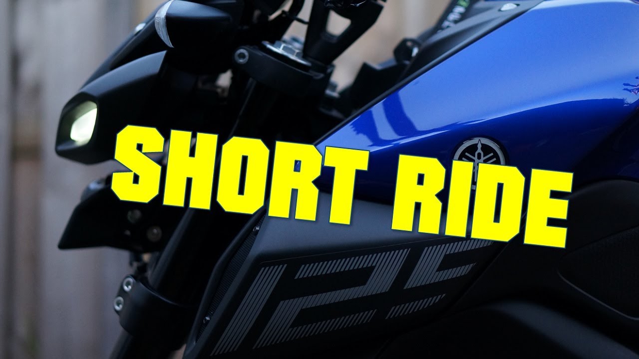 2020 Yamaha MT125 - Just a short ride