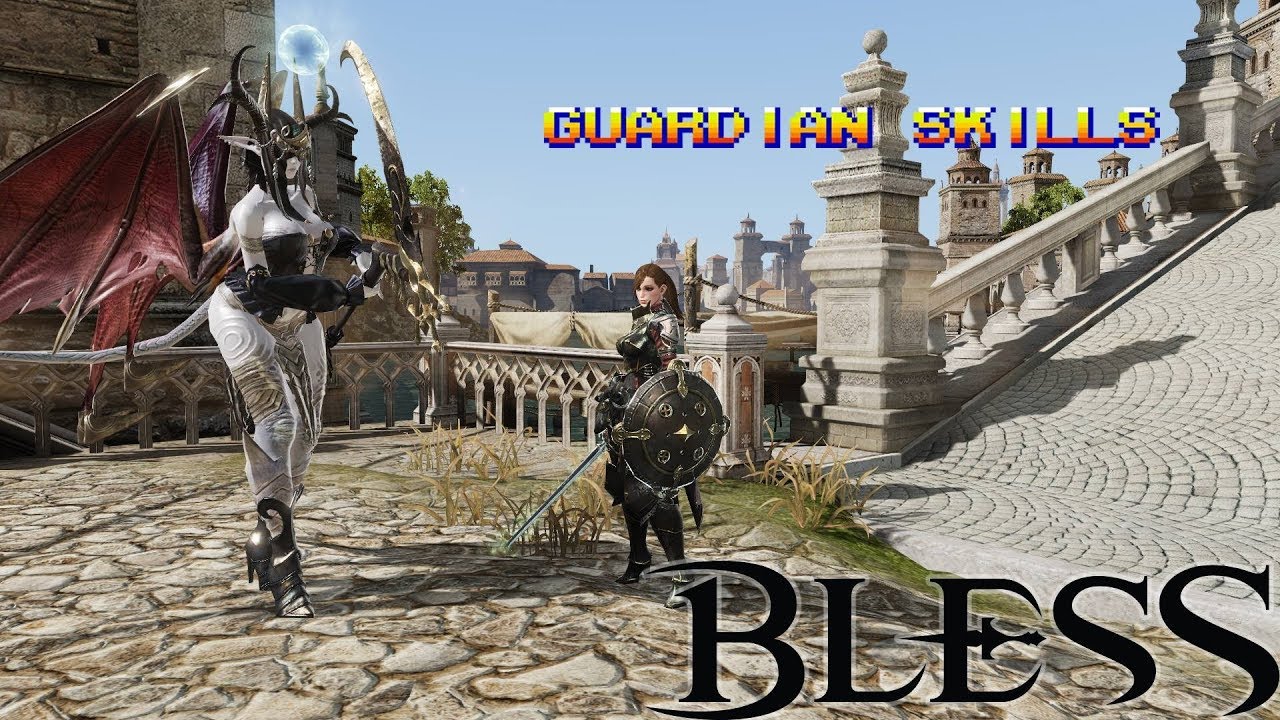 Lets Look at Guardian Skills and Passives! - Bless Online (Rebuild)