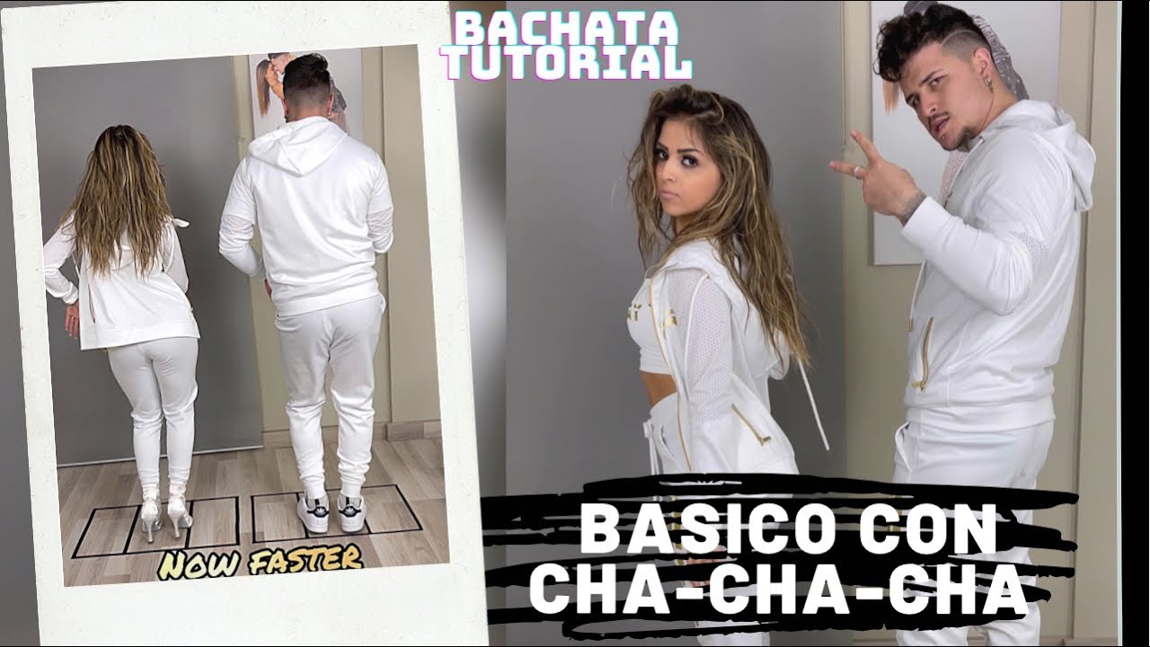 Bachata Tutorial / B&aacute;sico Lateral con Cha-Cha-Cha | Simone y Danila Bachata