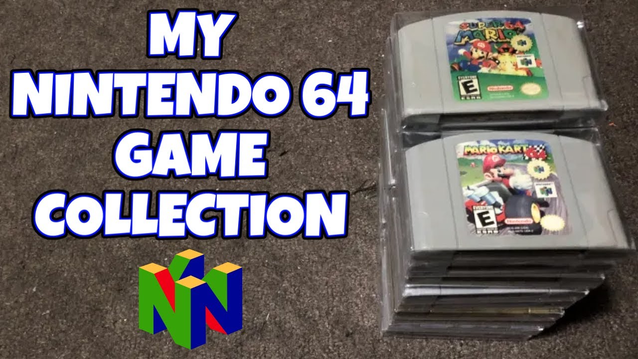 My Nintendo 64 Game Collection!
