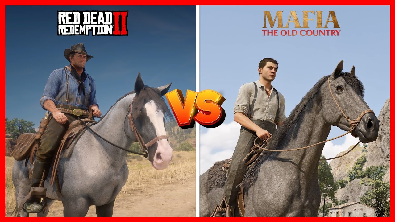 MAFIA: THE OLD COUNTRY vs RDR 2! - Comparison of Details!
