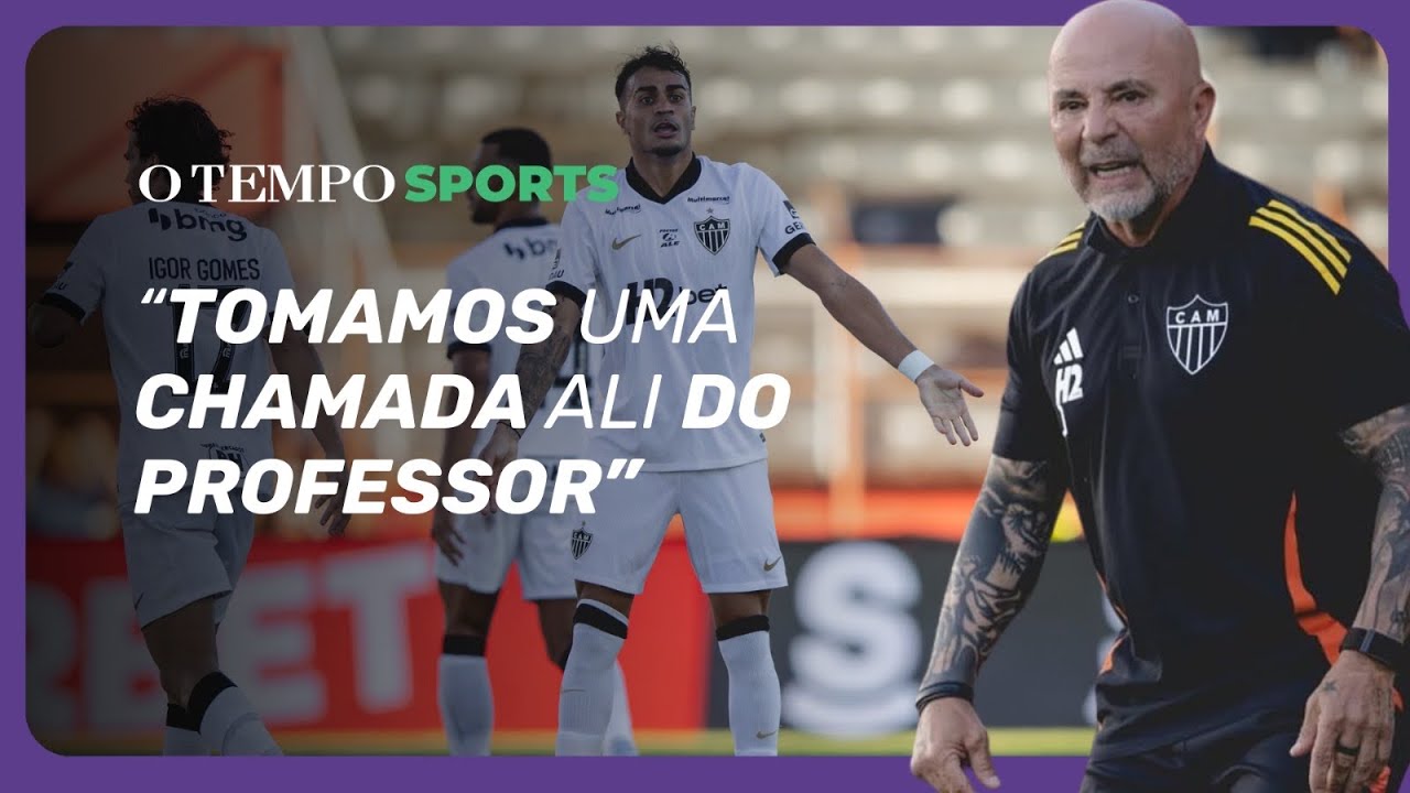 Confira a ZONA MISTA do ATLÉTICO após virada sobre o Pouso Alegre