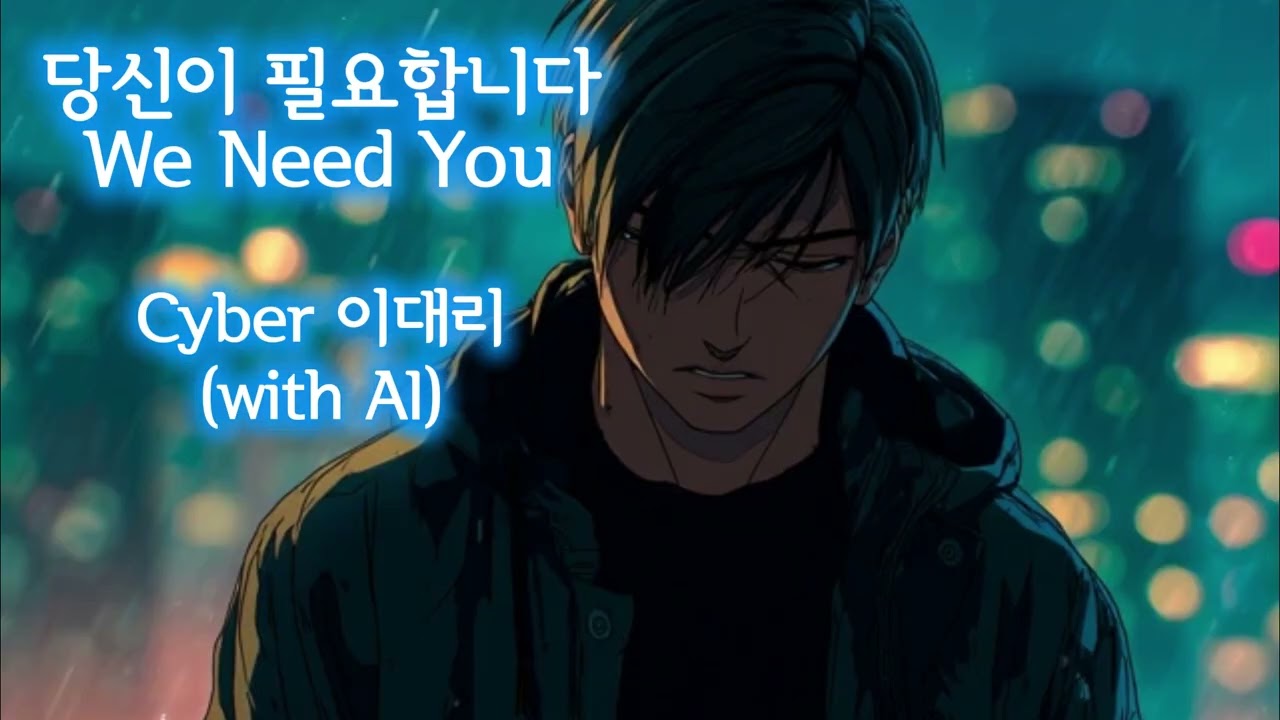 당신이 필요합니다 We Need You - Cyber 이대리 (with AI)