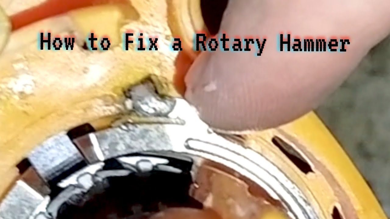 How to Fix a Rotary Hammer 