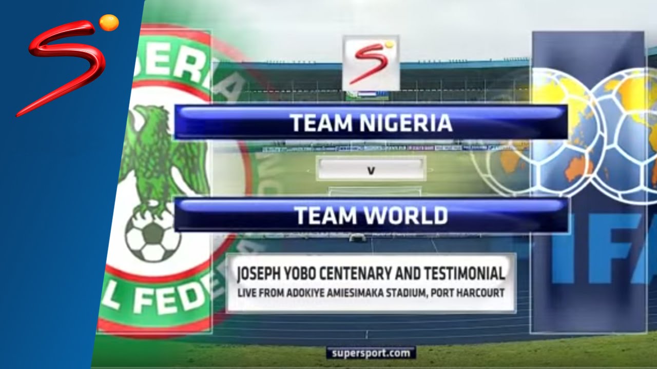 Joseph Yobo Testimonial: Team Nigeria vs Team World
