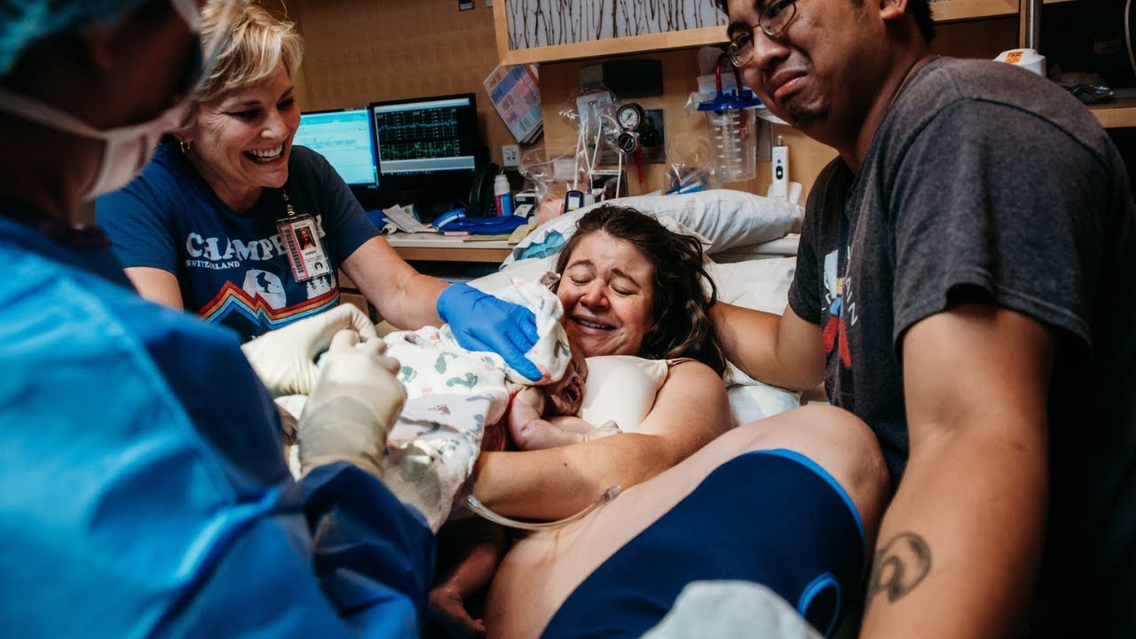 Raw Birth Vlog | Powerful and Emotional Natural Birth