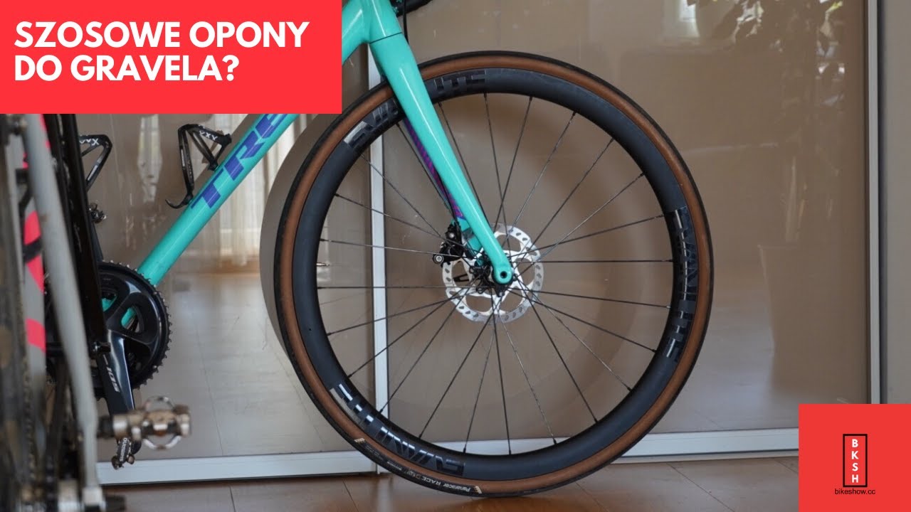 VLOG - szosowe opony w gravelu, czyli Evanlite New Disc + Panaracer Race Evo 28C