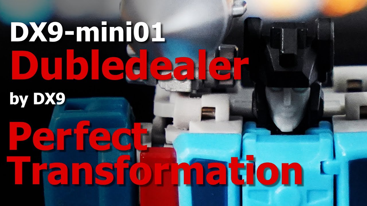 Perfect transformation❗DX9 mini01 Doubledealer❕DX9
