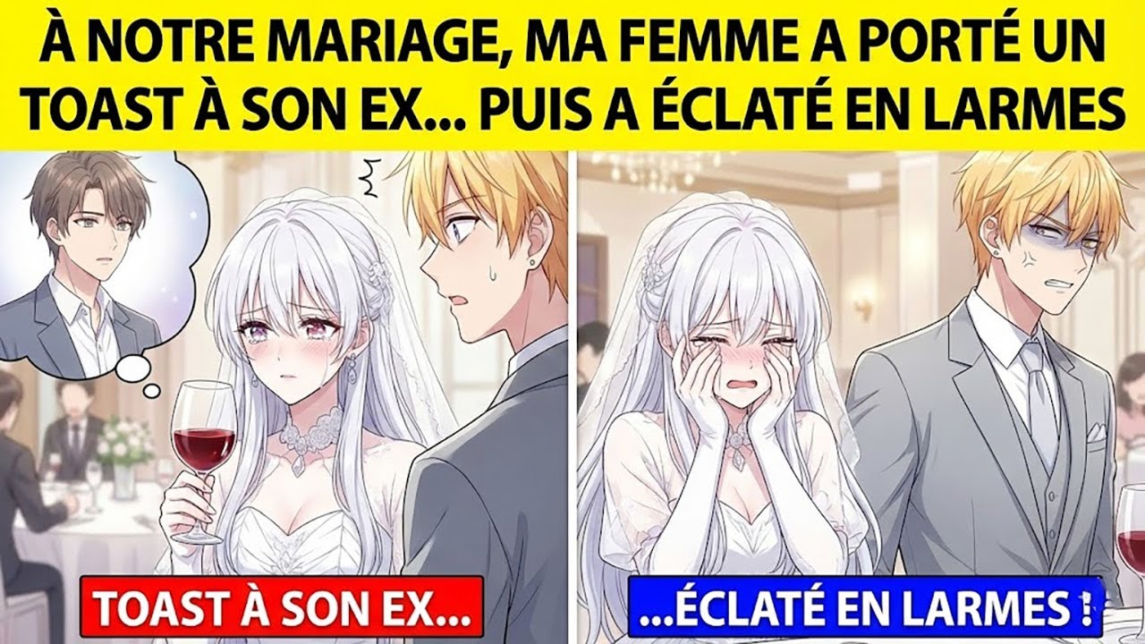 À notre mariage, ma femme a porté un toast à son ex… puis a éclaté en larmes