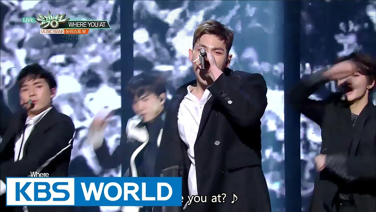 NU’EST W (뉴이스트 W) - WHERE YOU AT [Music Bank COMEBACK / 2017.10.13]