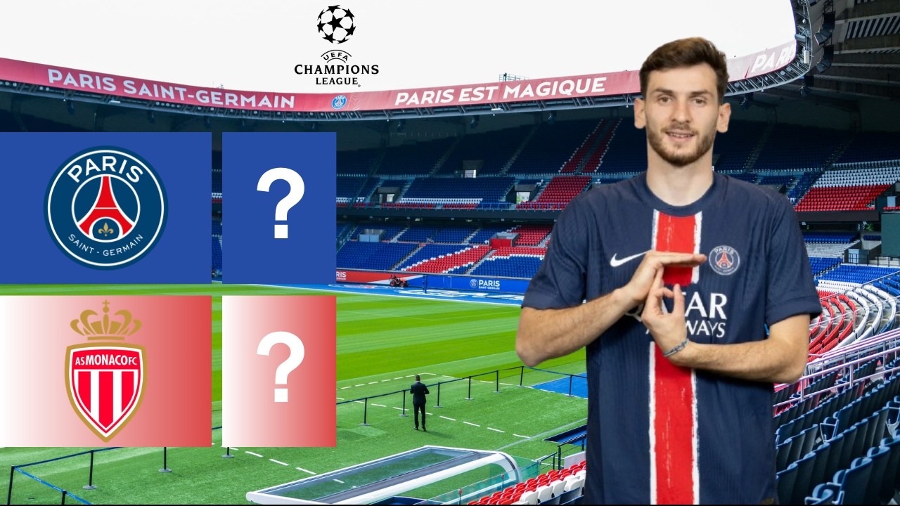 PSG vs MONACO MATCH HIGHLIGHTS! UEFA CHAMPIONS LEAGUE 2025-26 Prediction/Simulation