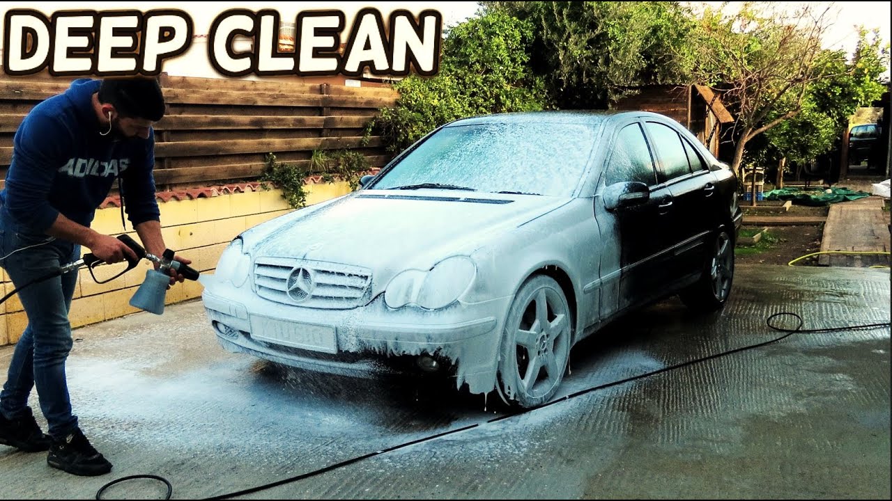 Cleaning a Dirty Mercedes - Interior & Exterior Detail