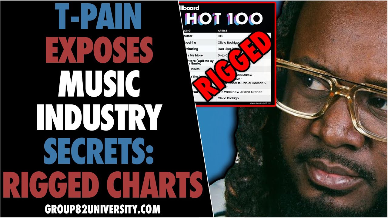 T-Pain Exposes Music Industry Secrets: Rigged Charts