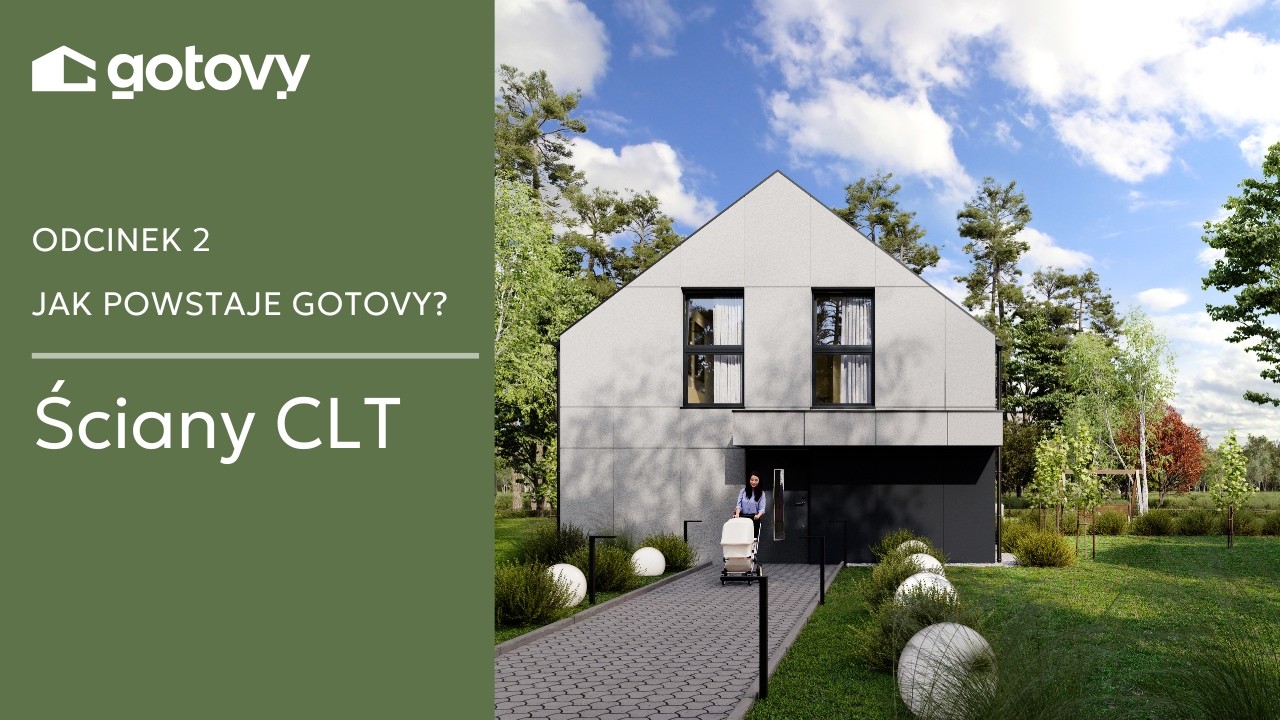 Montaż ścian z CLT 🔥 Odc. 2 Serce konstrukcji Gotovy