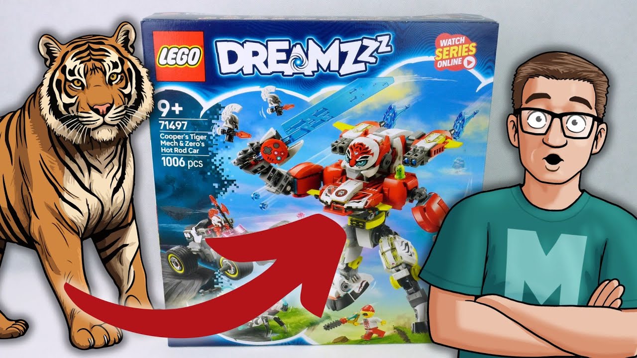TYGRYSI MECH 🐯 LEGO DREAMZZZ 71497 / RECENZJA