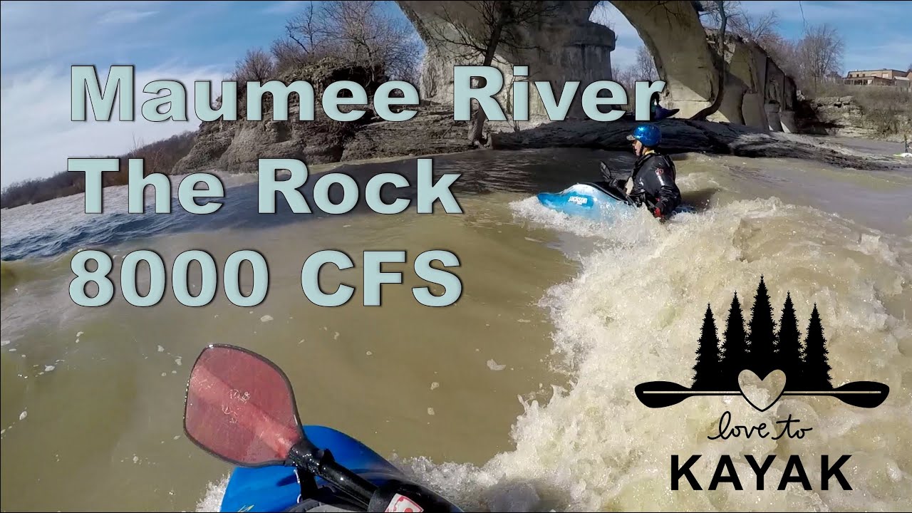 Maumee River The Rock 8000CFS