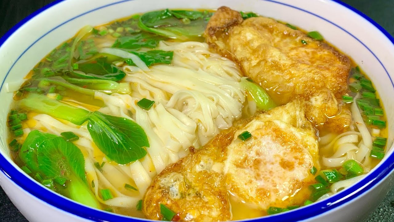 早餐就愛這碗懶人面，有菜有面有雞蛋，10分鐘上桌，吃完渾身舒坦 【一畫美食】#早餐 #懶人面 #雞蛋面