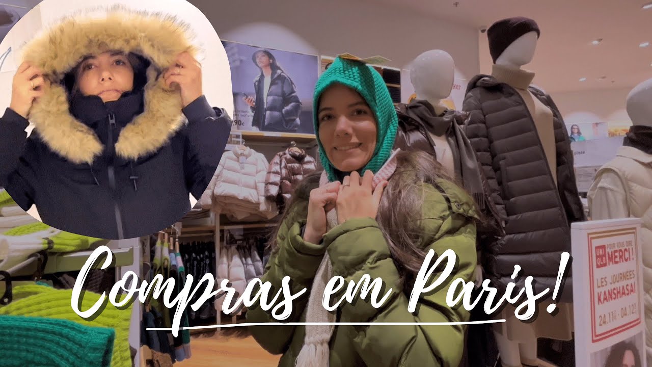 Compras para o inverno! O frio chegou com força | Vivendo em Paris | Victoria Siqueira