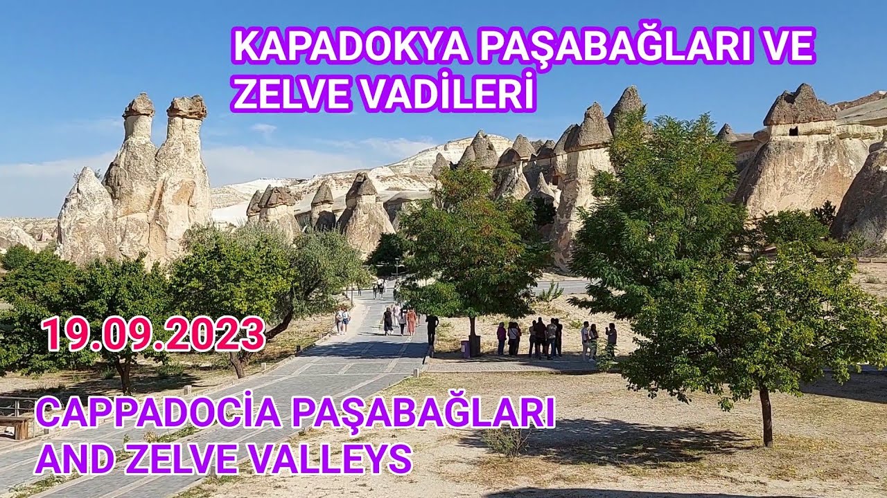 Kapadokya Paşabağları ve Zelve Vadileri/ Cappadocia Paşabağları and Zelve Valleys | #cappadocia