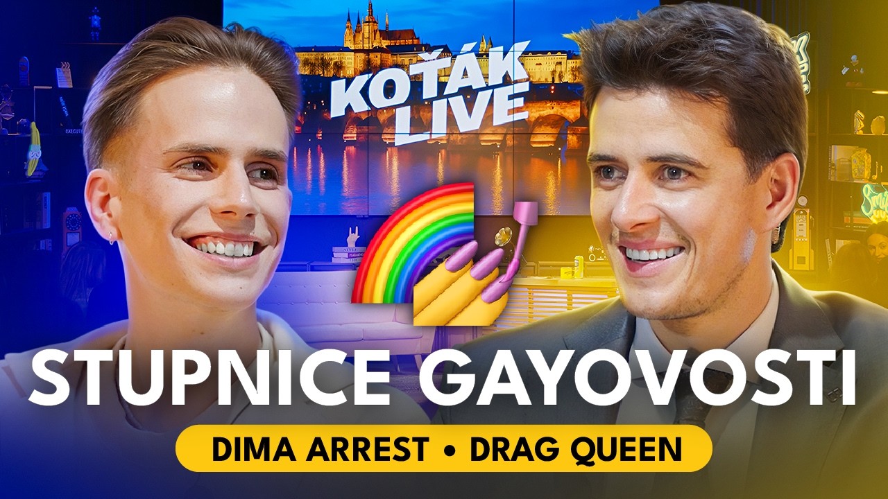 Dima Arrest: Nedali mi spolupráci, protože jsem „až moc gay“ | KOŤÁK LIVE