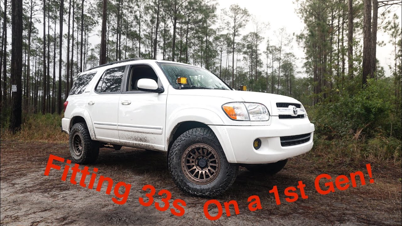 How To Fit 33s On Your 1st Gen Sequoia