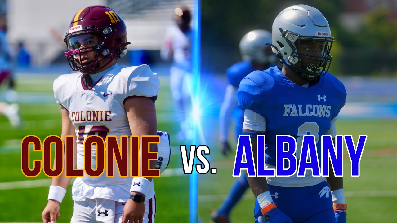 Colonie vs. Albany High School Football 2024