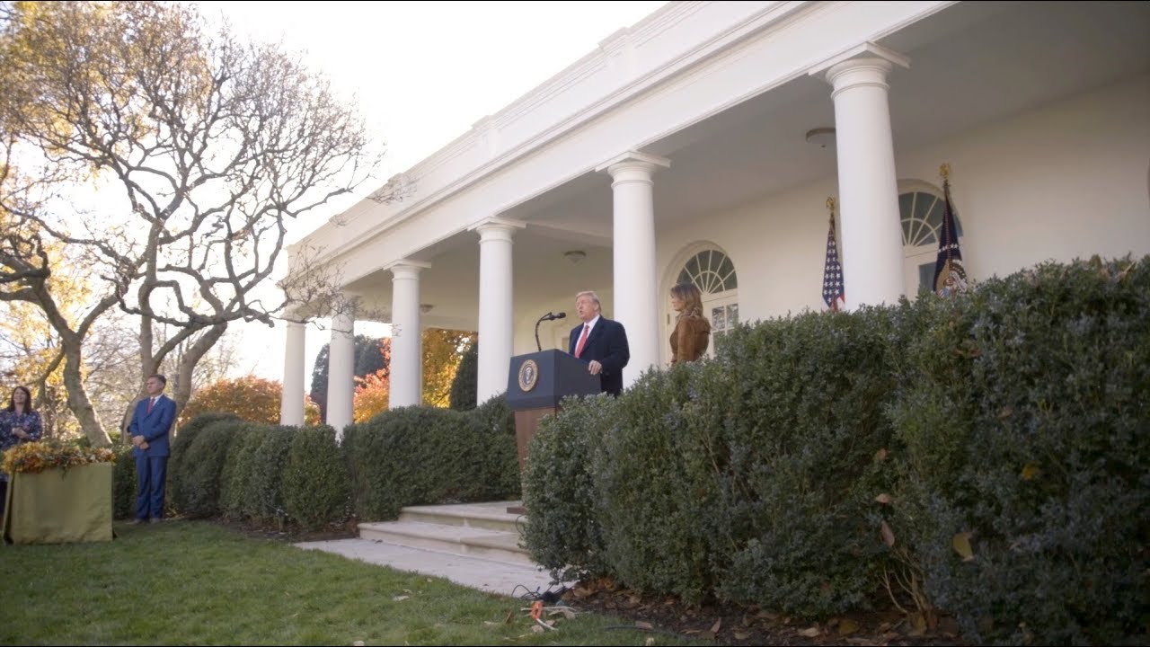 Presentation of the 2019 National Thanksgiving Turkey