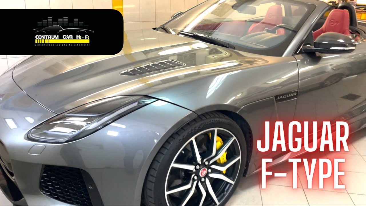 Jaguar F-Type wyciszenie drzwi Centrum Car Hi-Fi