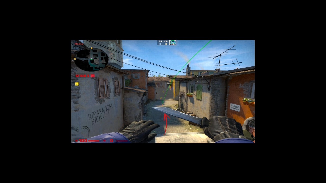 Smoke Medio Sin Jumpthrow - Inferno 😁 #csgolearn #csgosmokes #csgo #gaming #inferno #rushvodkers