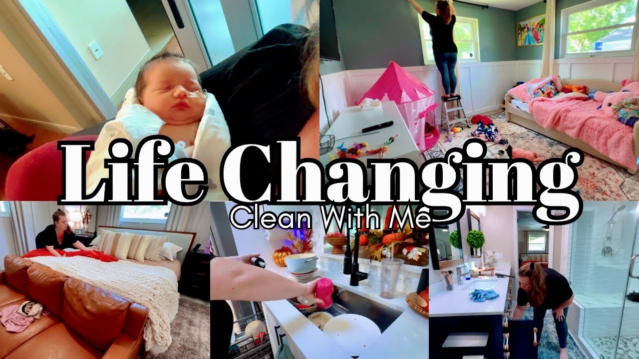 LIFE CHANGING UPDATE CLEAN WITH ME ~ GET IT ALL DONE CLEANING MOTIVATION ~ HOMEMAKER MOTIVATION