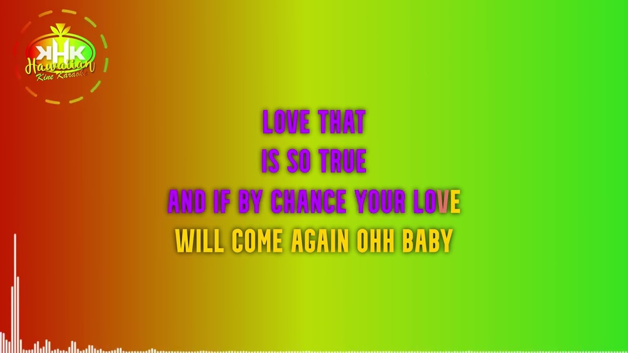 Natural Vibrations - Put Some Time (Karaoke Version) - Hawaiian Karaoke