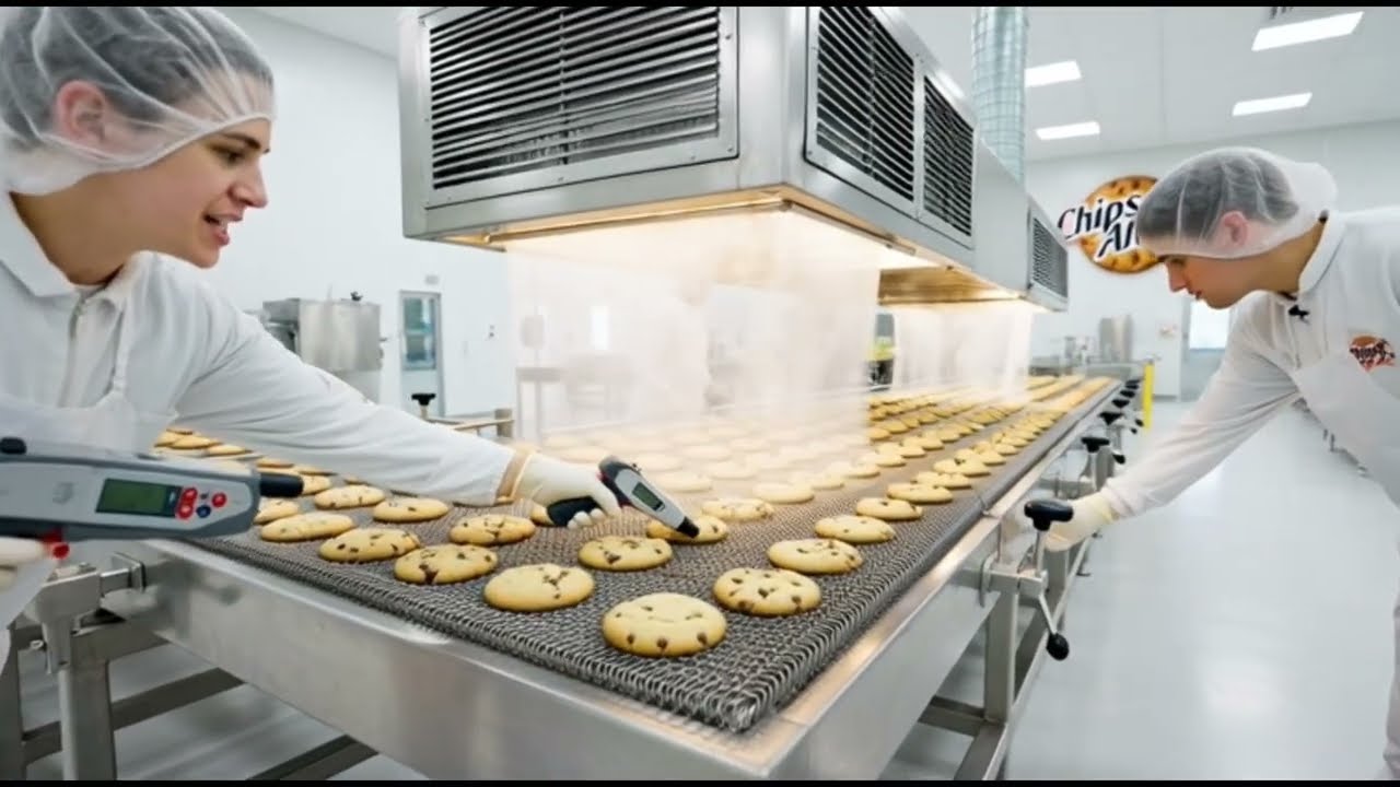 How Chips Ahoy! Cookies Are Made in Factory | USA Cookie Manufacturing Process
