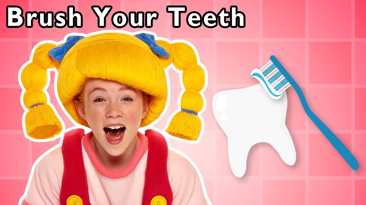 Brush Your Teeth + More | LEARN HEALTHY HABITS | Mother Goose Club Phonics Songs