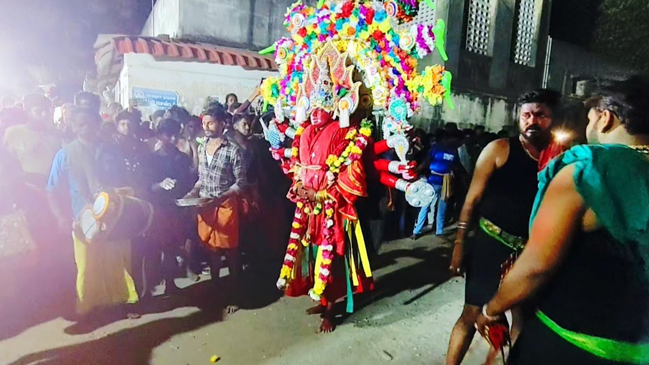 🔴|2025|ஸ்ரீ சியாமளா தேவி அம்மன் ஆலய பச்சைக்காளி பவளக்காளி ஆட்டம்#Sirkali#Ravi#Kali#Tv