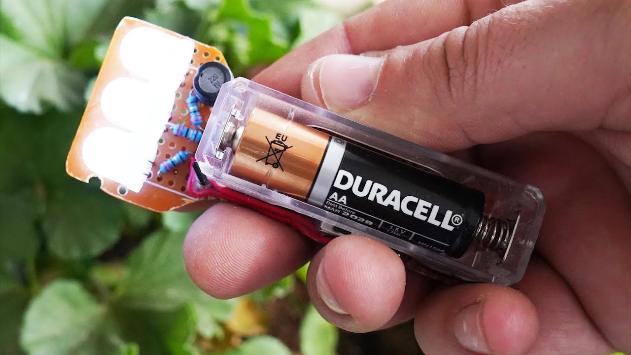 Zombie Flashlight Work on Dead 1.5v Battery