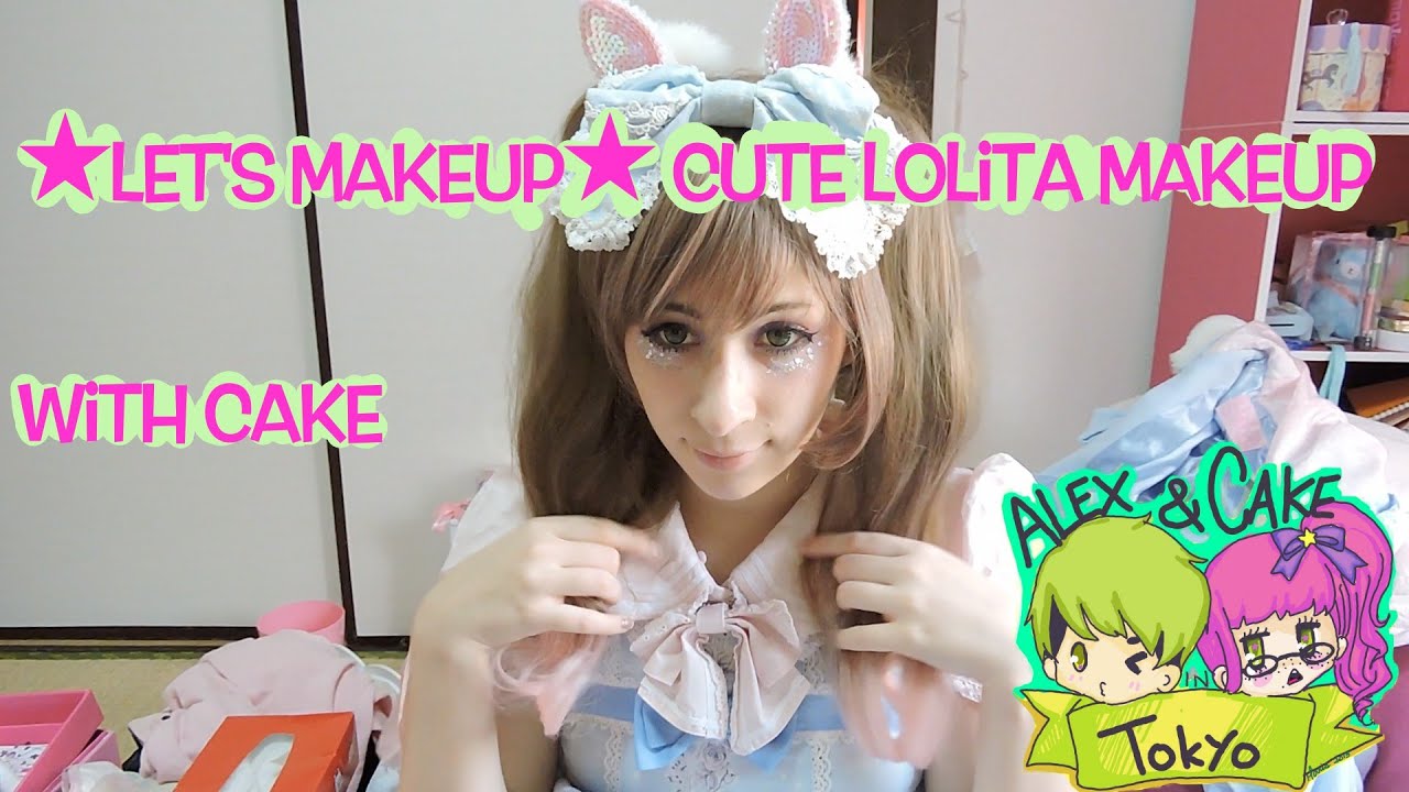 ★Let's makeup★ Cute Lolita makeup
