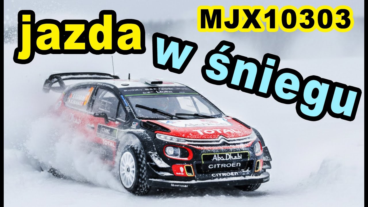MJX Hyper Go 10303 - Ekstremalna Jazda w Śniegu! | Test RC Rally Car 4x4
