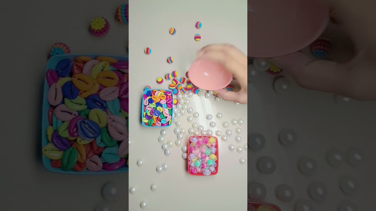 Satisfying Marble ASMR (Oddly Satisfying Beads) #satisfying #shorts
