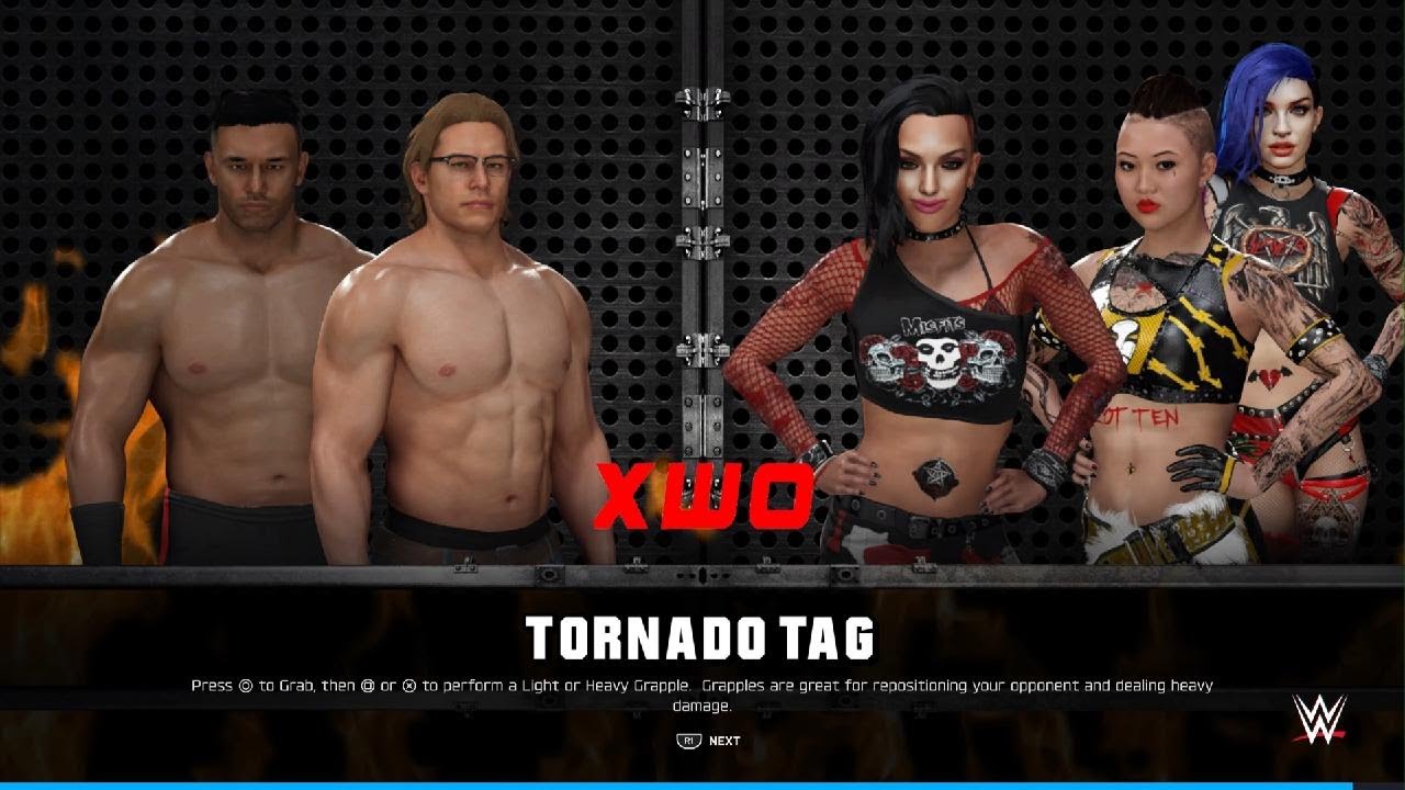 WWE 2K25 The Alliance Vs The Misfits
