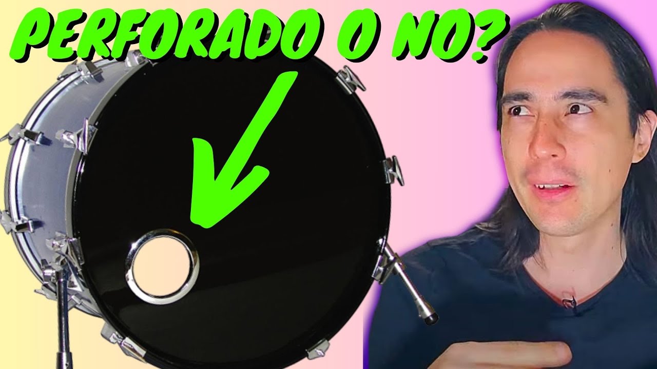Bombo PERFORADO o NO? Cuál SUENA Mejor? Pruebas REALES!