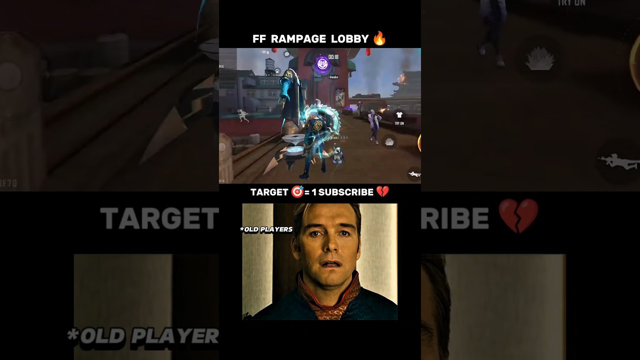 Free Fire Old Rampage Lobby 2019 🔥|| Old Id Gold 💔||#foryou #freefire #shortvideo #shorts
