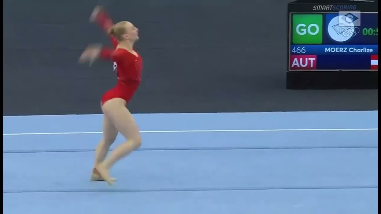 Charlize MOERZ (AUT) - GOLD 🥇 - 13,566 Floor Final - Baku World Cup 2024
