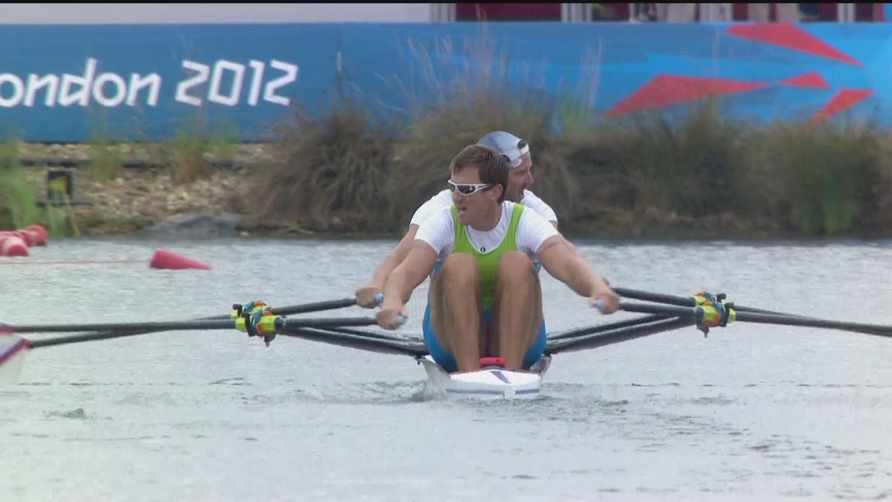 Men's Double Sculls Rowing Semi-Final Replay -- London 2012 Olympics