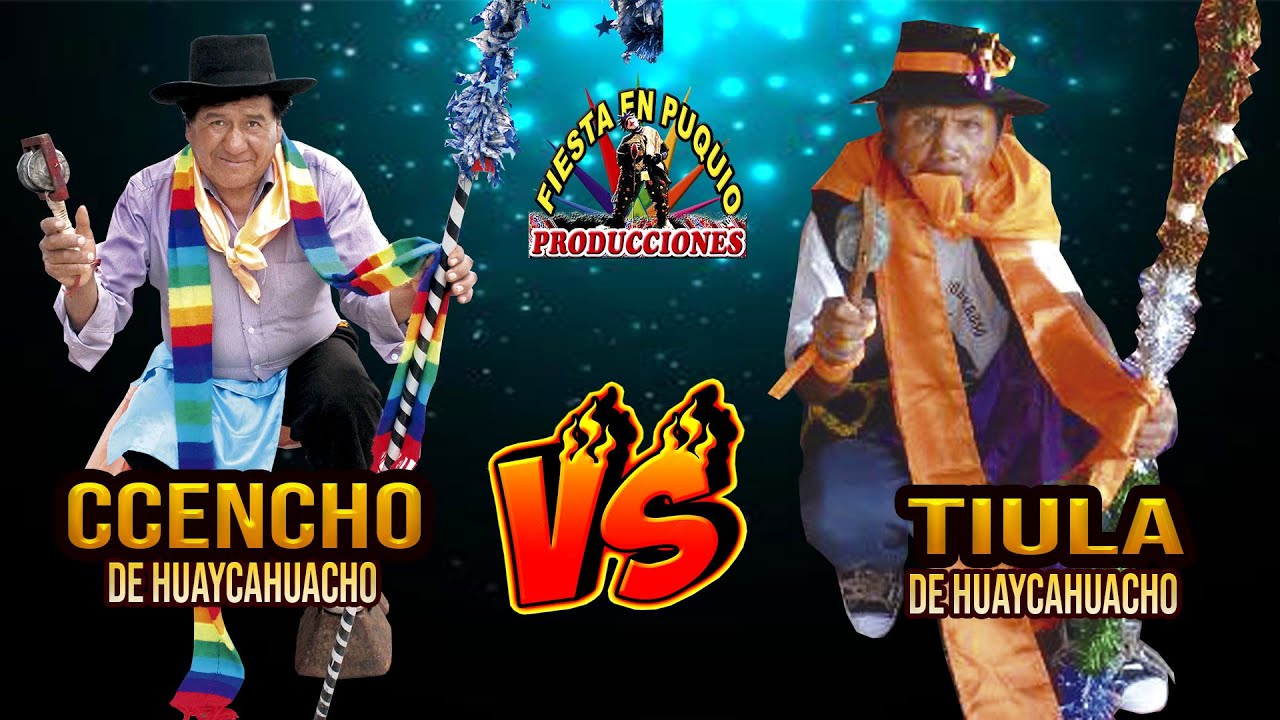 LEGENDARIOS CAPORALES CCENCHO Y TIULA DE HUAYCAHUACHO