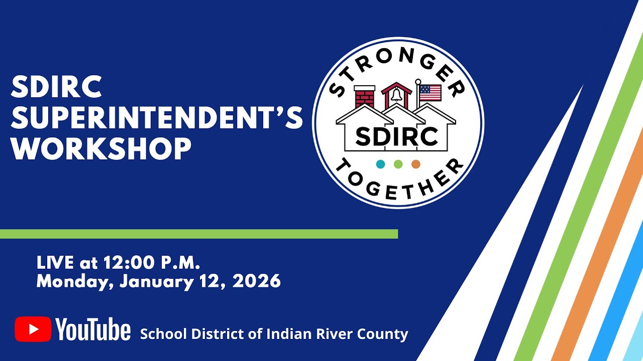 Superintendent's Workshop 12 p.m. 1/12/26